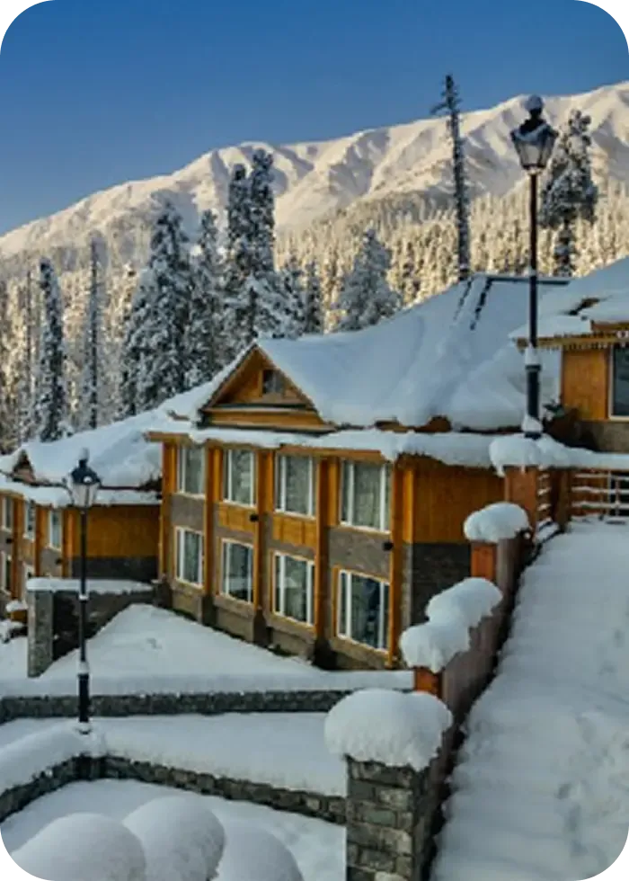 Kashmir landscape background