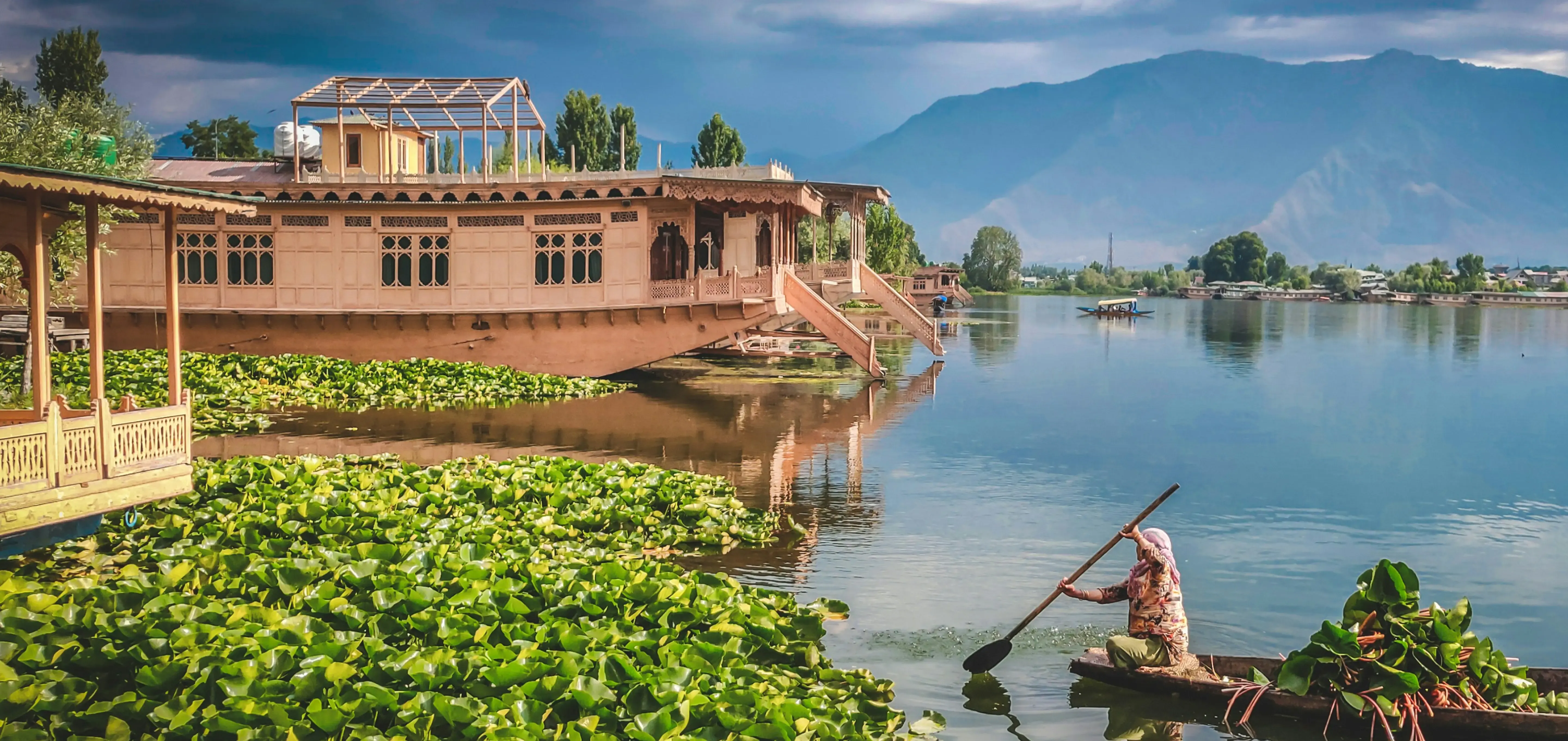 Scenic view of Srinagar